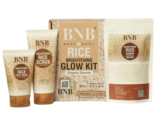 BNB Rice Brightening Glow Kit